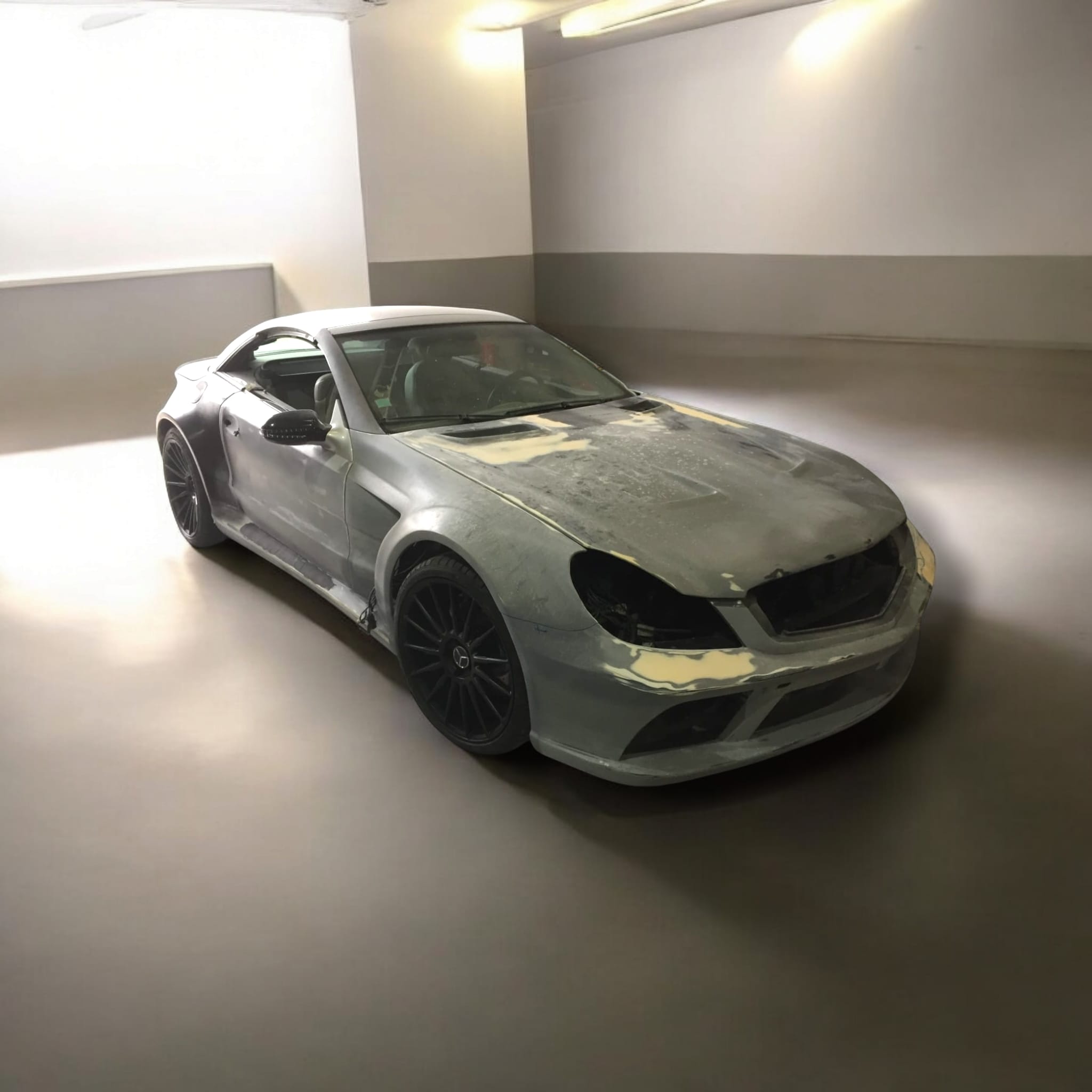 Préparation carrosserie